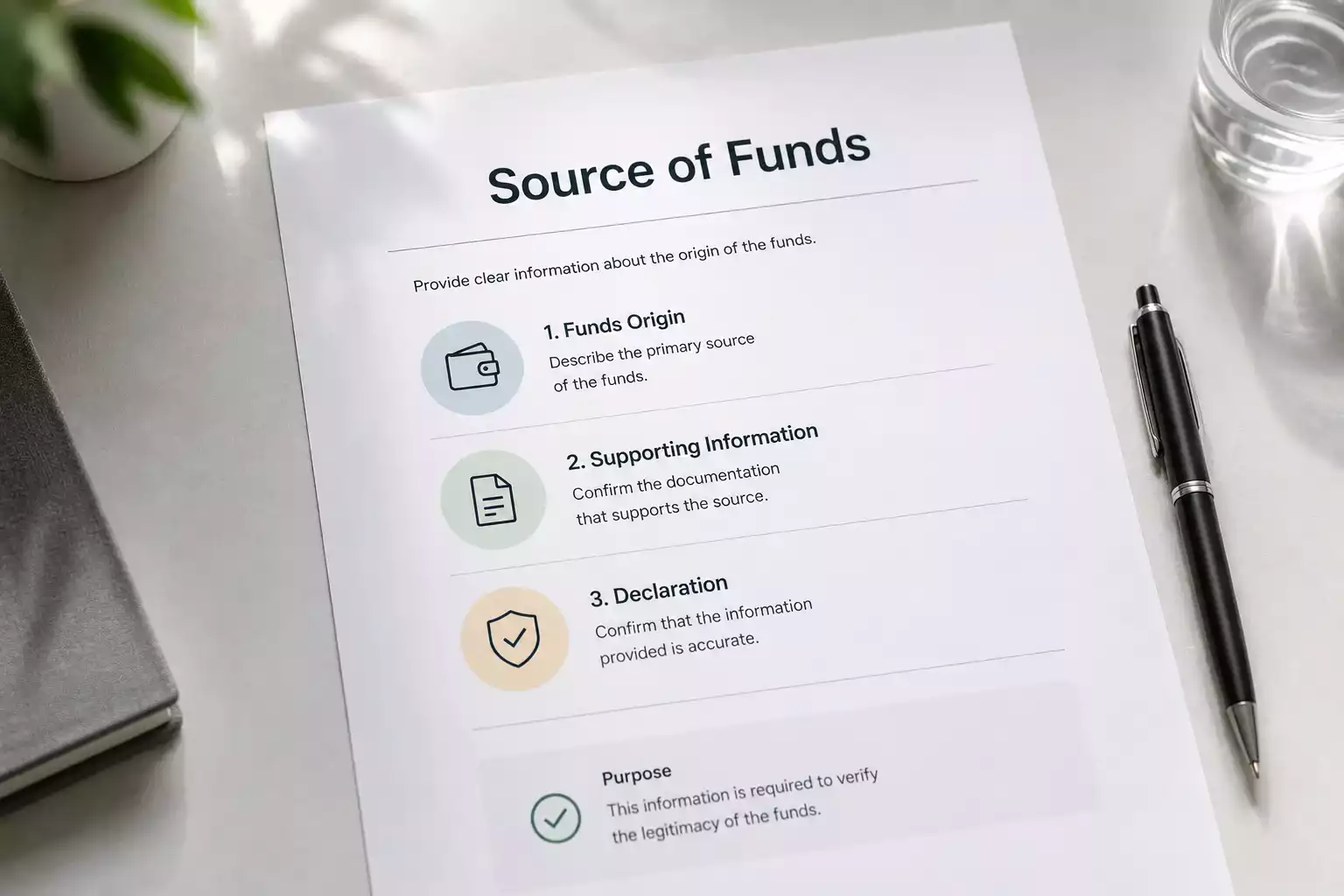 Anti-money laundering source of funds verification at online casino withdrawal