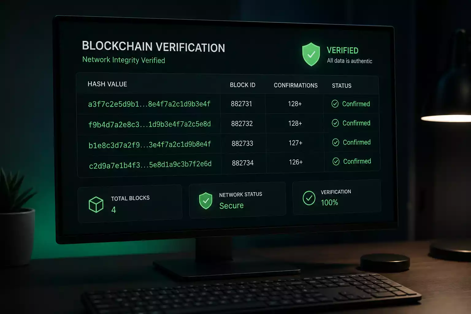 Cryptographic hash verification process for provably fair casino game outcomes