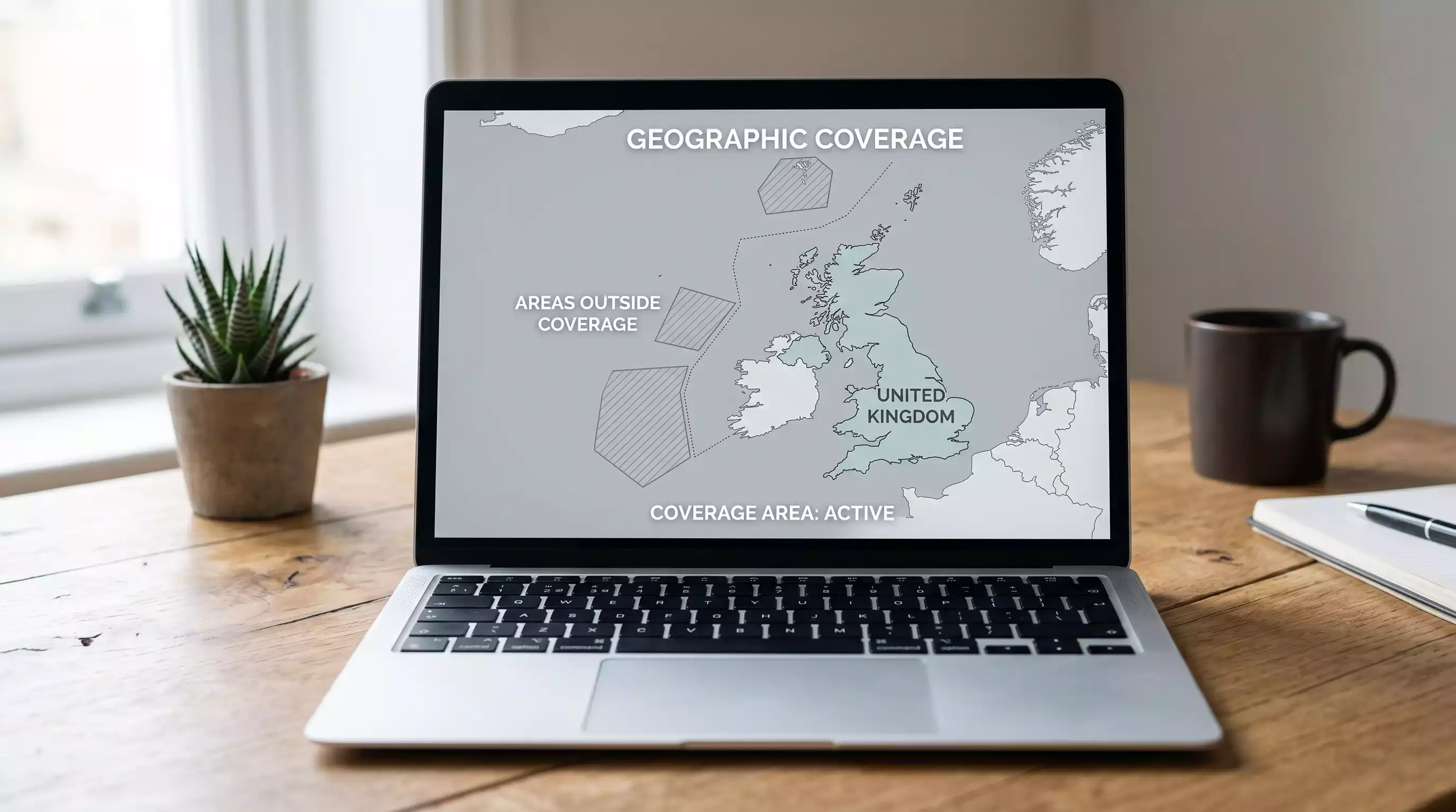 GamStop coverage limitations map showing UK-only reach versus offshore operators