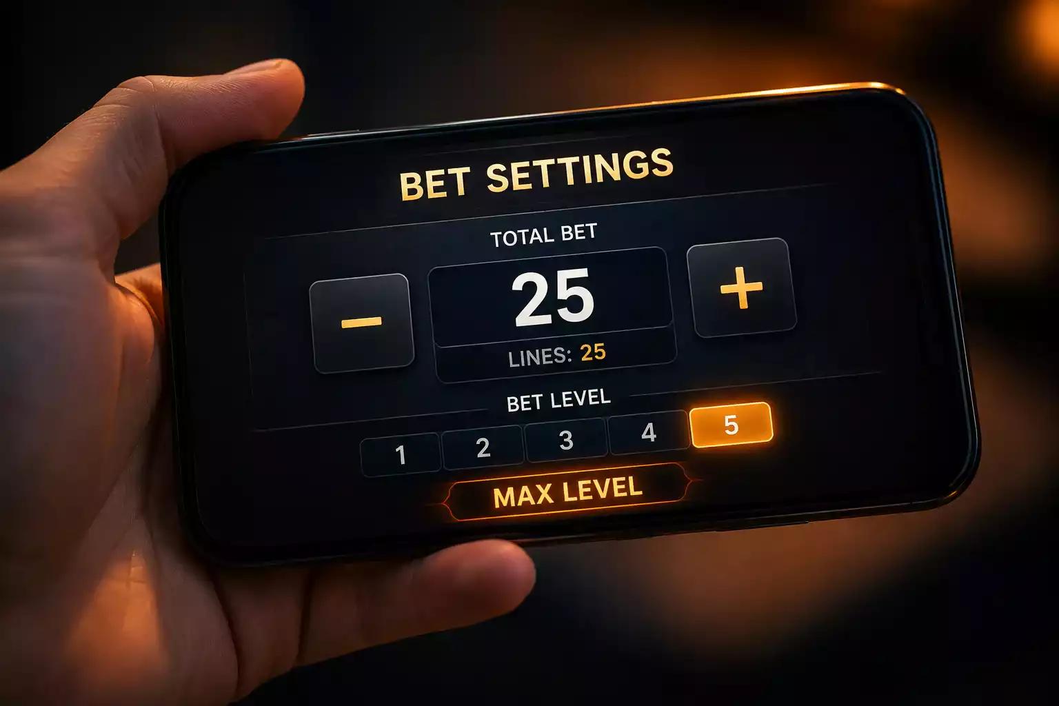 Slot stake limit display showing maximum bet restriction on online casino game interface
